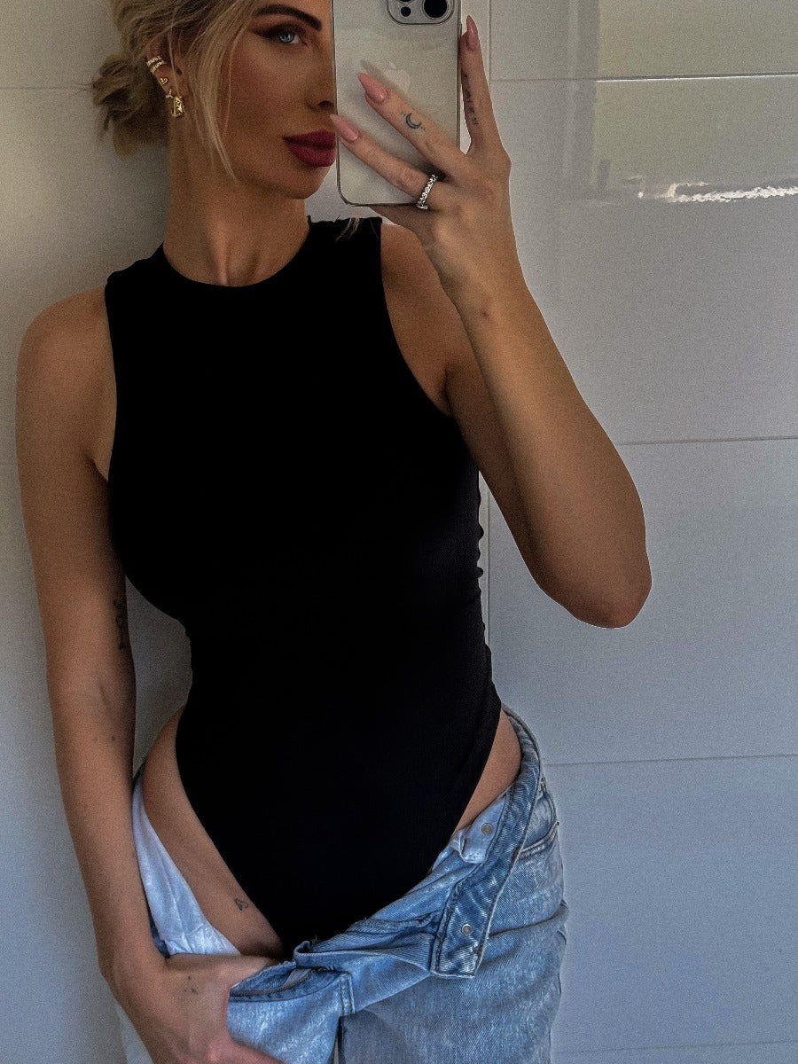 Maia the Label Black Bodysuit