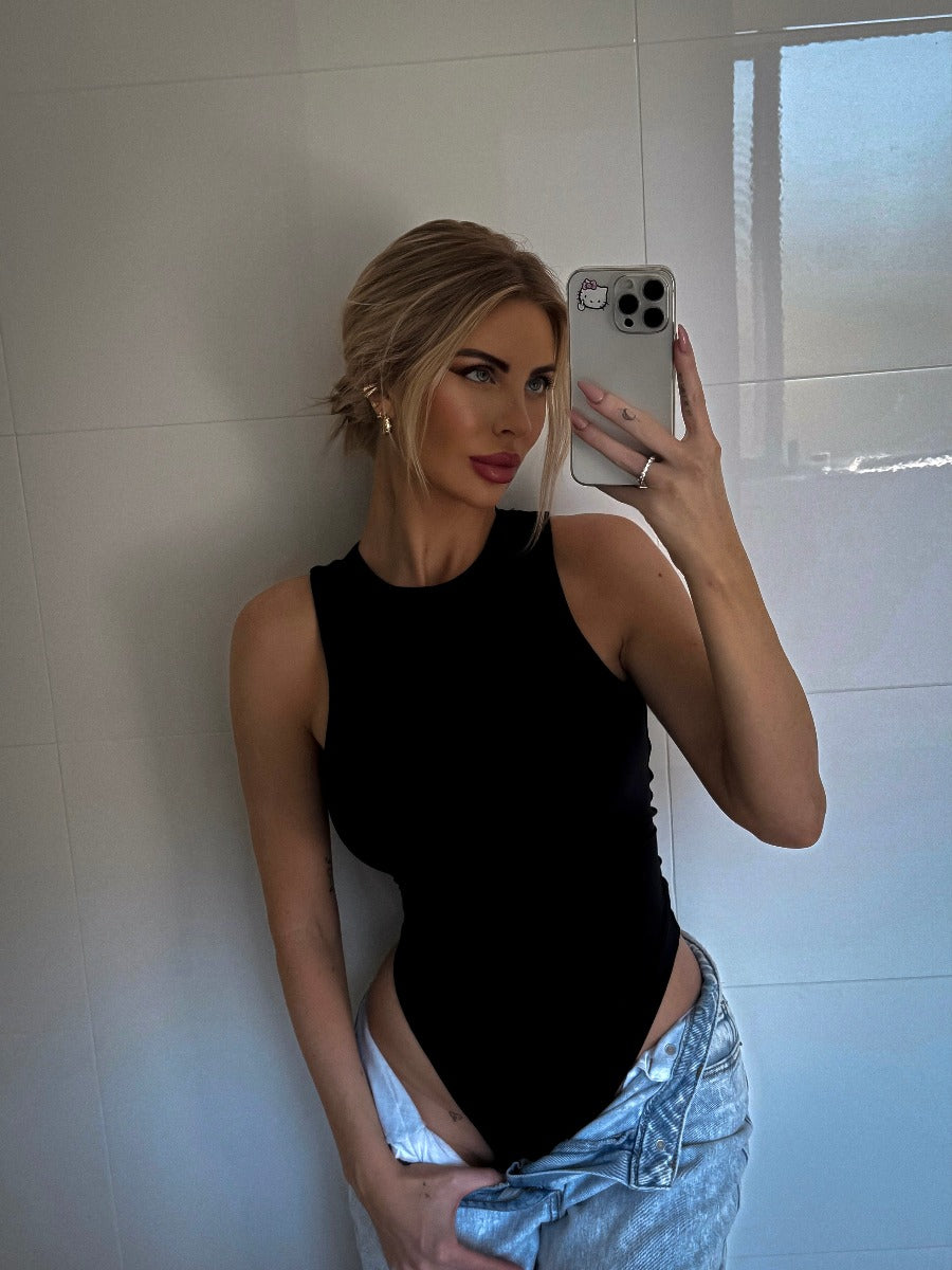 Maia the Label Black Bodysuit