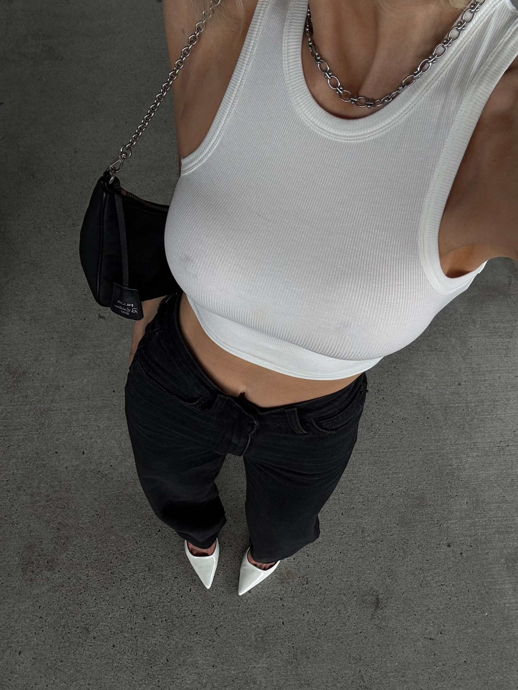 Marl Ribbed Tank