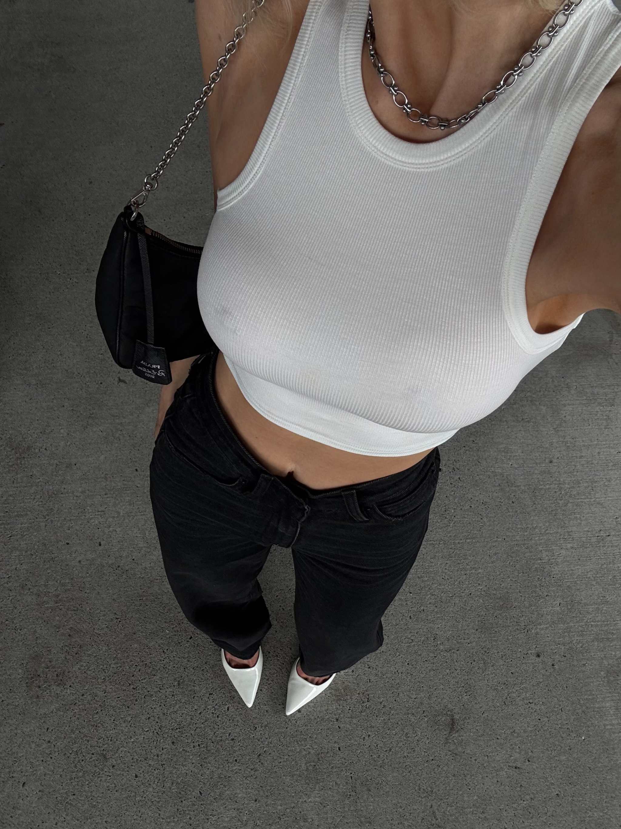 Marl Ribbed Tank