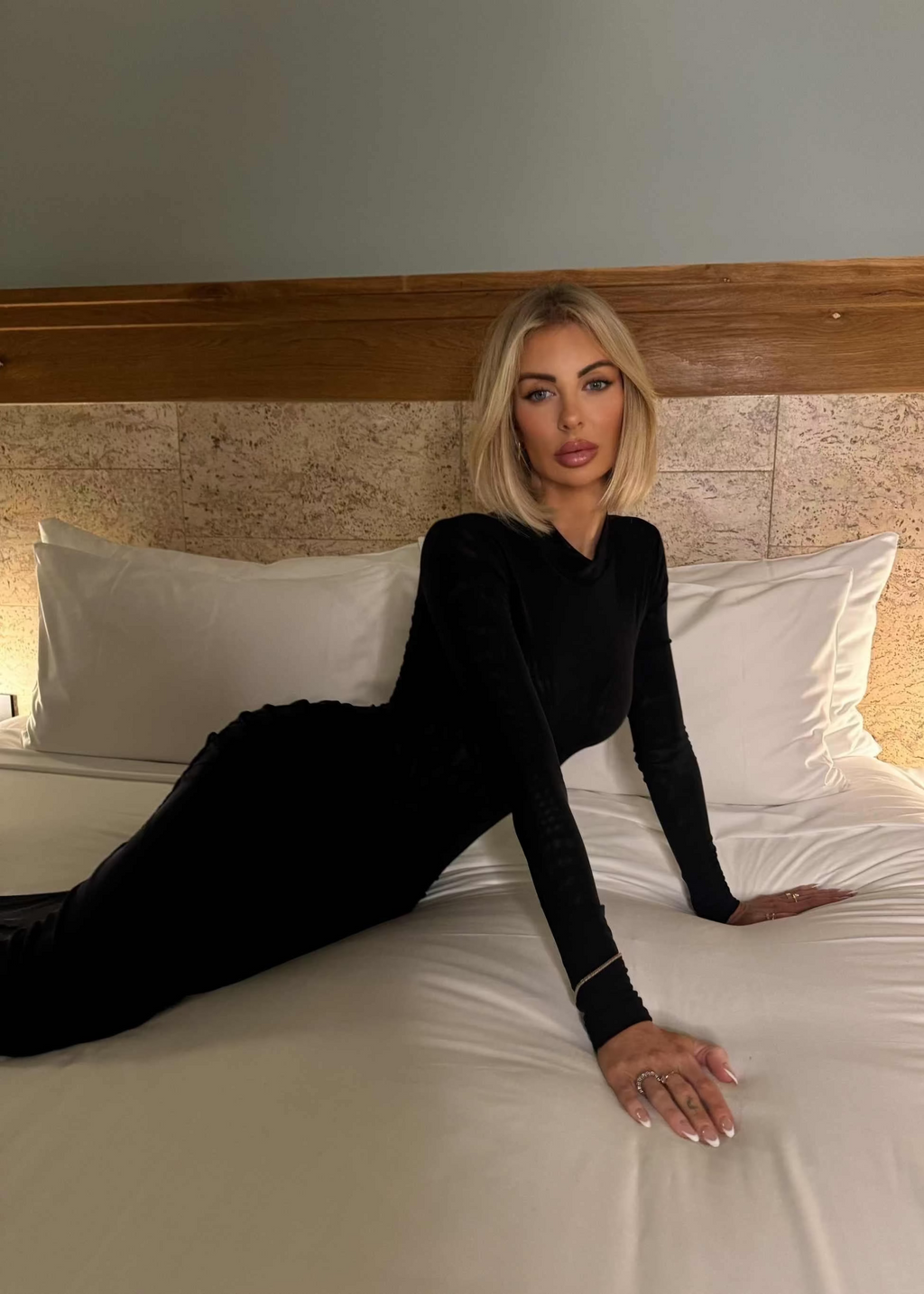 Maia Zephyra Mesh Maxi Dress - Black Mesh Maxi